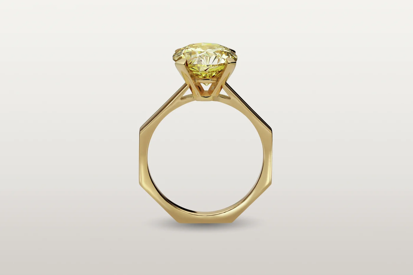 Bague mandana Two Yellow