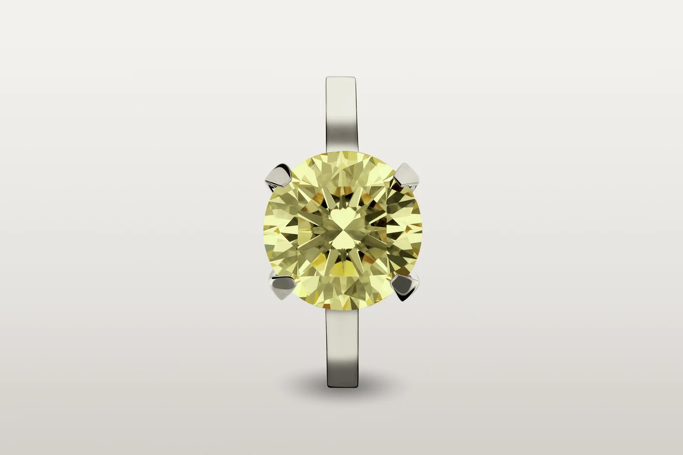 Ring mandana Two Yellow